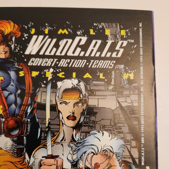 WildC.A.T.S. Trilogy #1 (1993) Image Comics, Brandon Choi, Foil Cvr, 1st App, NM - Picture 10 of 14